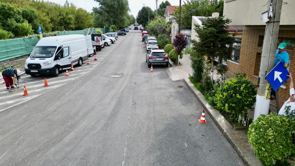 CONSTANȚA: O stradă a revenit temporar la circulația în ambele sensuri