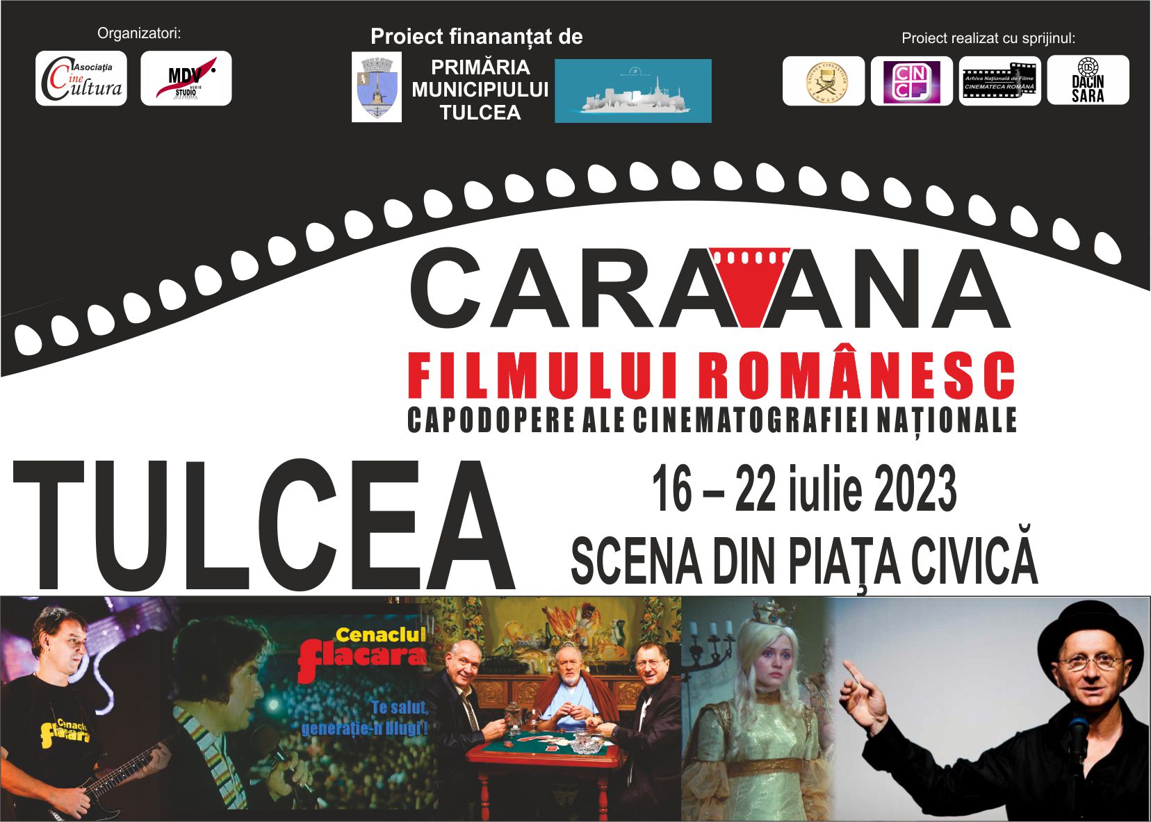 TULCEA: ‘Caravana filmului românesc – Capodopere ale cinematografiei naţionale