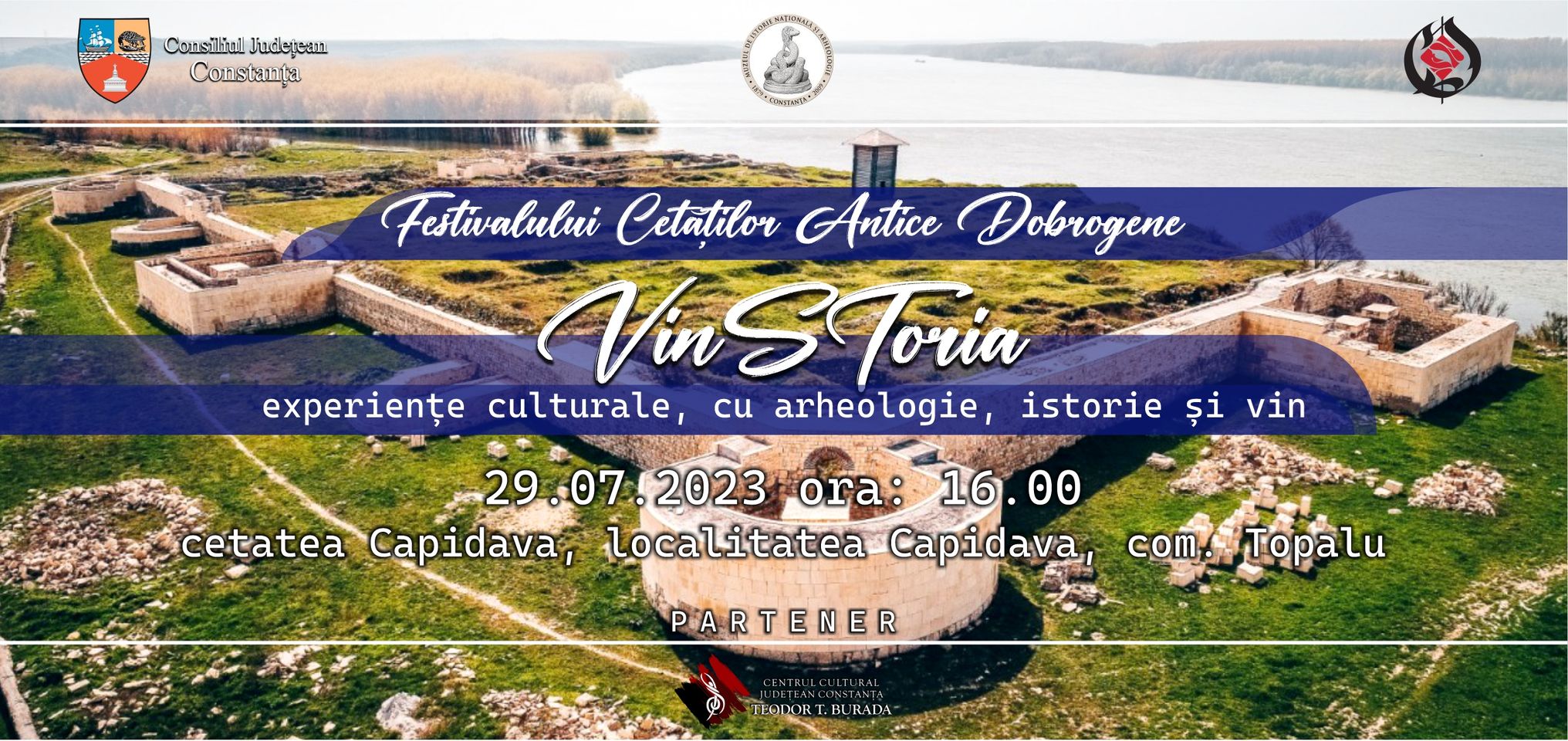 O nouă ediție a Festivalului Cetăților Antice Dobrogene – VinStoria începe la Capidava
