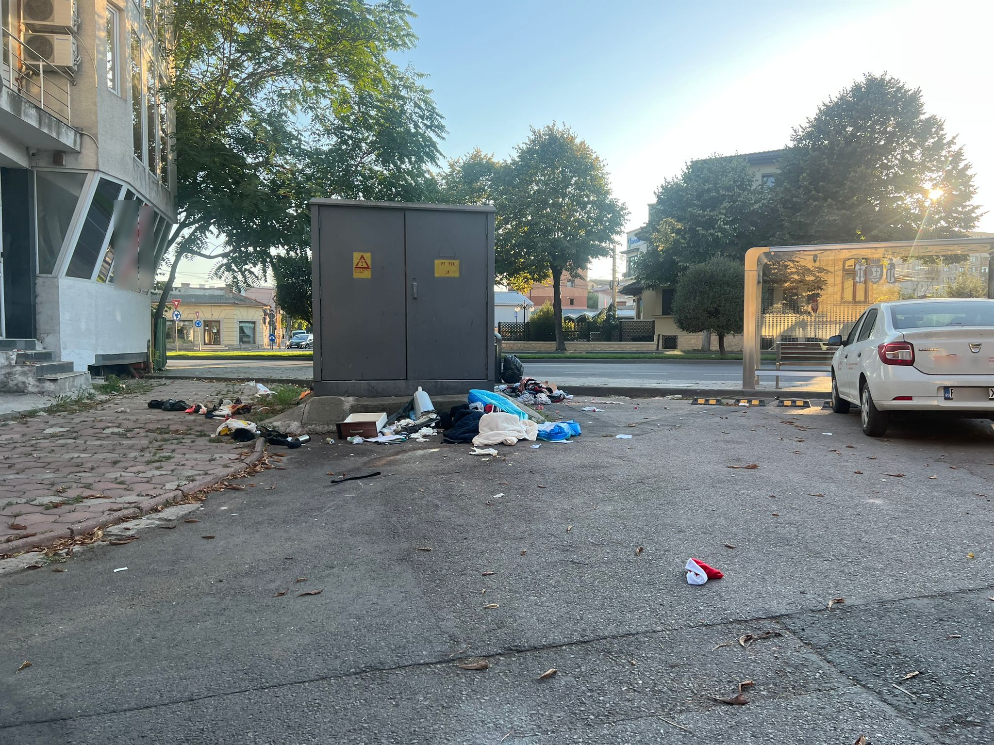 CONSTANȚA: 10.000 de lei amendă pentru o persoană care a aruncat gunoi pe domeniul public