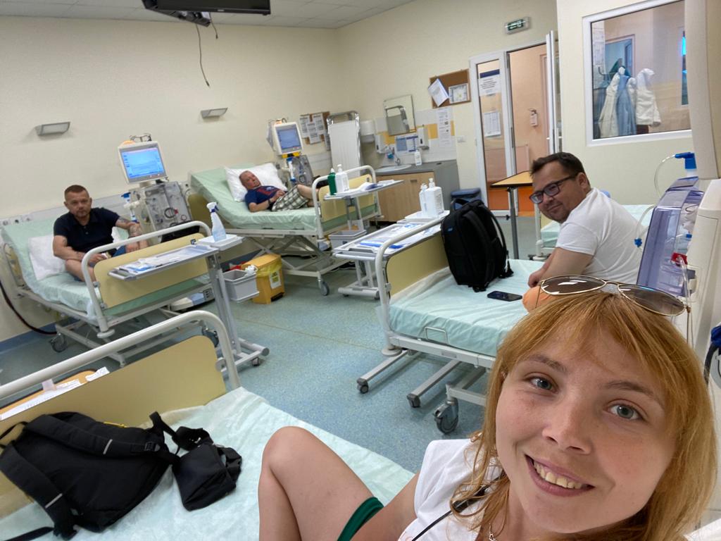 Vacanță când faci câte patru ore de dializă, de trei ori pe săptămână
