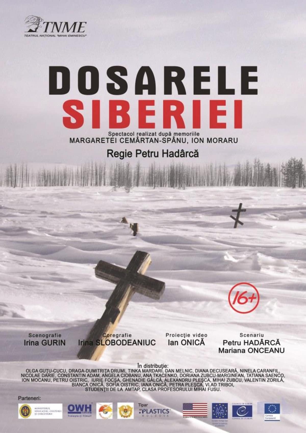 Spectacolul DOSARELE SIBERIEI se mută la Sala Studio a Teatrului de Stat Constanța