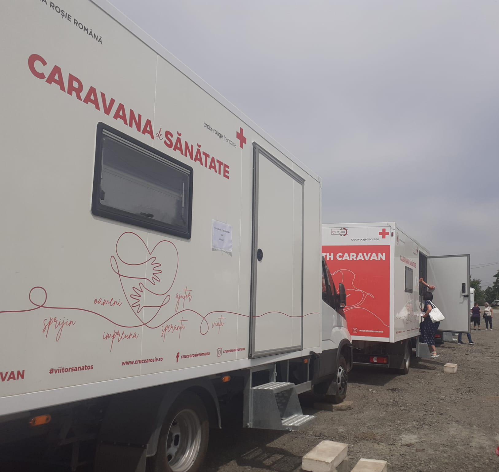 Caravana de Sănătate a Crucii Roșii Române este în municipiul Constanța. Cine poate beneficia de serviciile medicale
