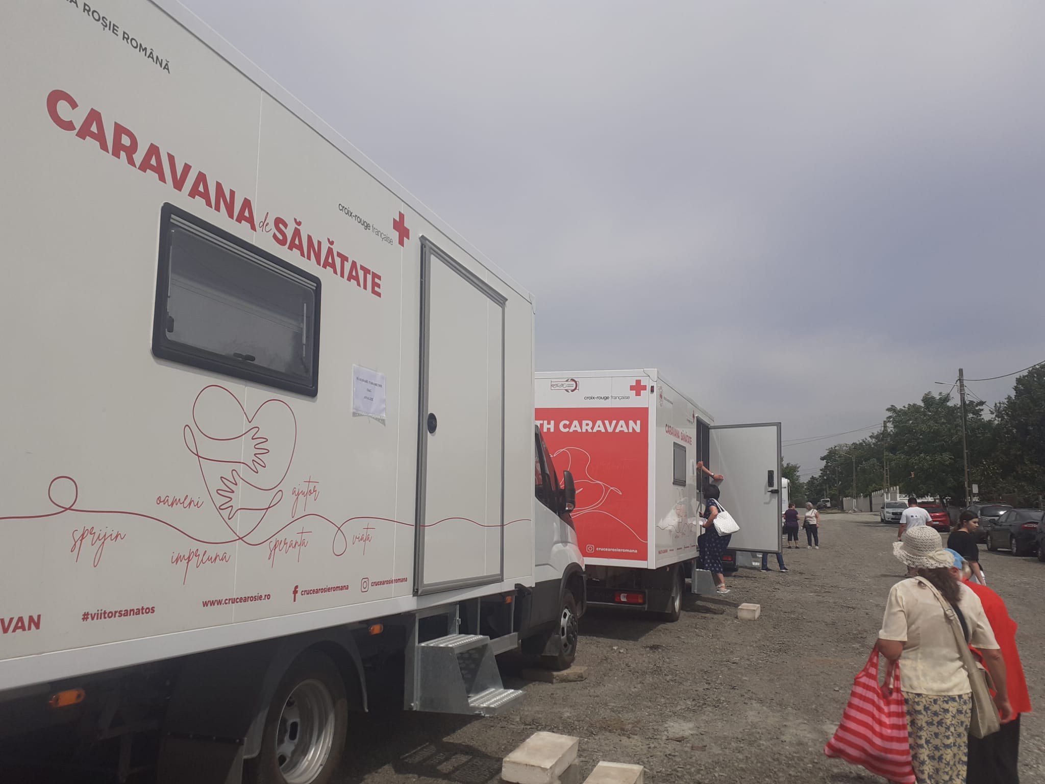 Caravana de Sănătate a Crucii Roșii Române a ajuns la Sibioara