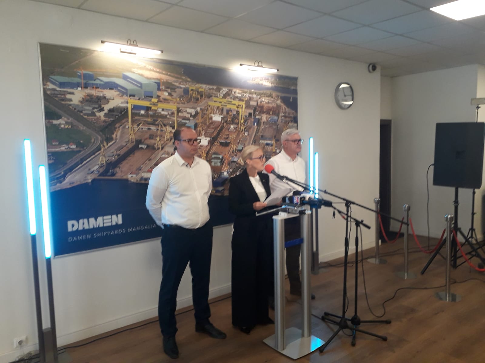 Liana Constantin, membră a Directoratului Damen Shipyards Mangalia: “Solicităm acționarilor noștri – statul român și Damen Holding – să identifice rapid o soluție care să permită continuarea acestui proiect de relansare și de dezvoltare a Şantierului”