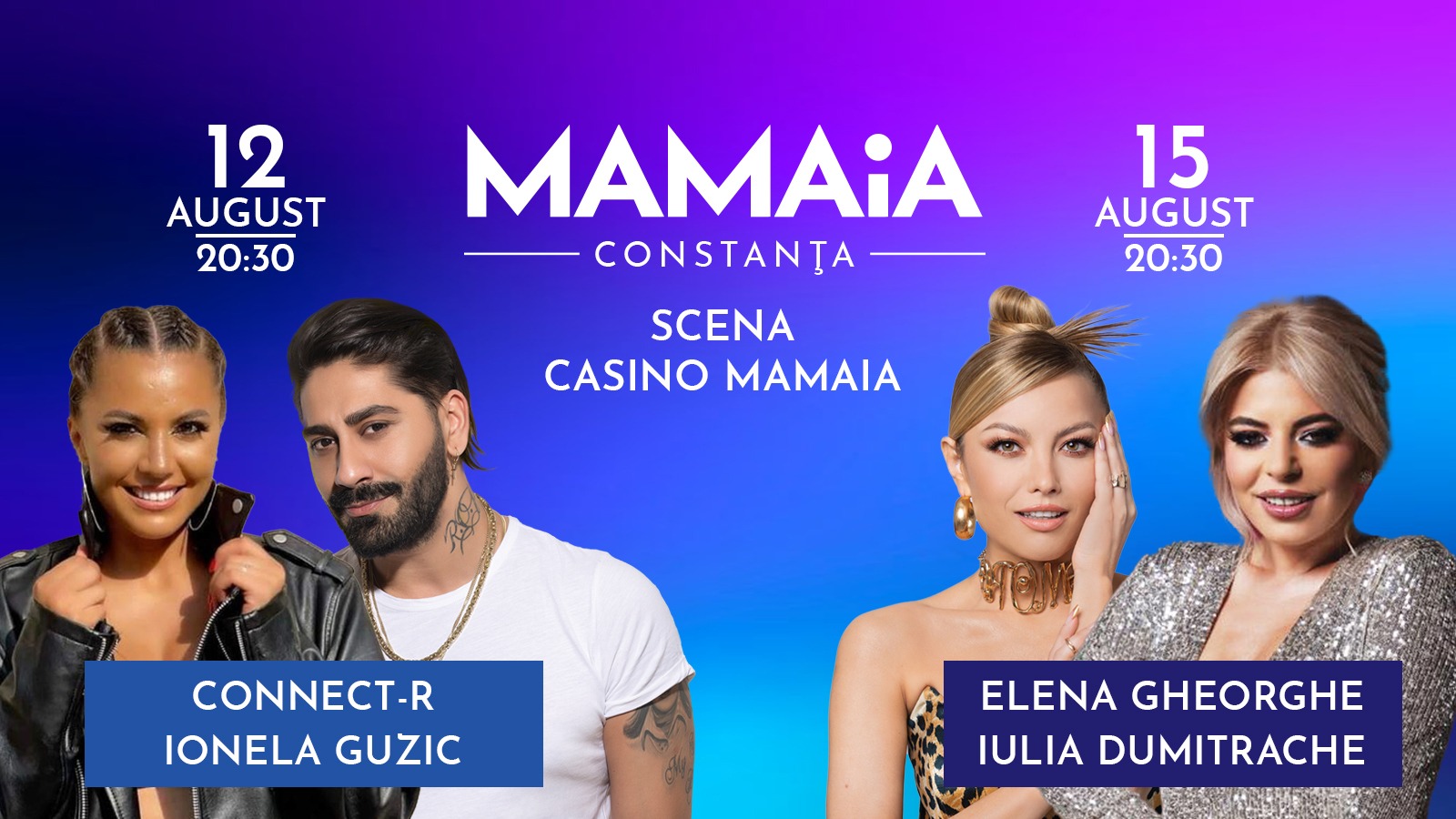 MAMAIA: Două seri de spectacol în stațiune în minivacanța de Sfânta Maria