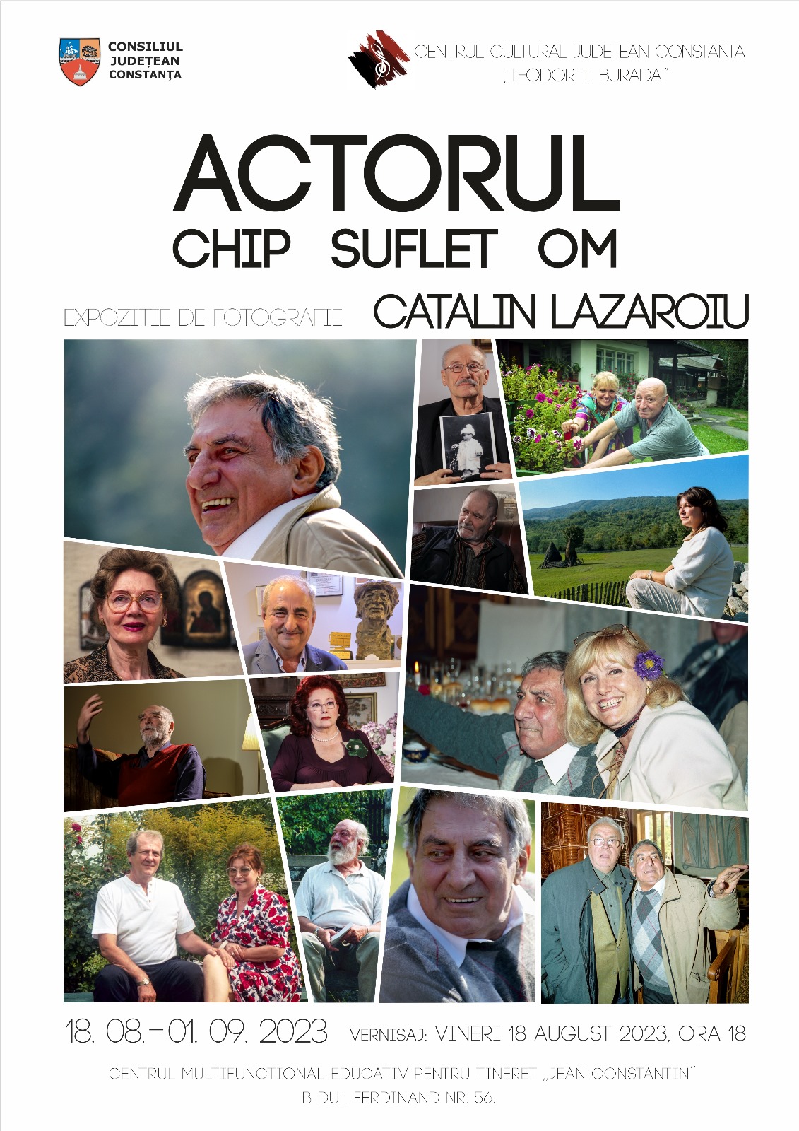 CONSTANȚA: „ACTORUL: CHIP, SUFLET, OM” expoziție de fotografie