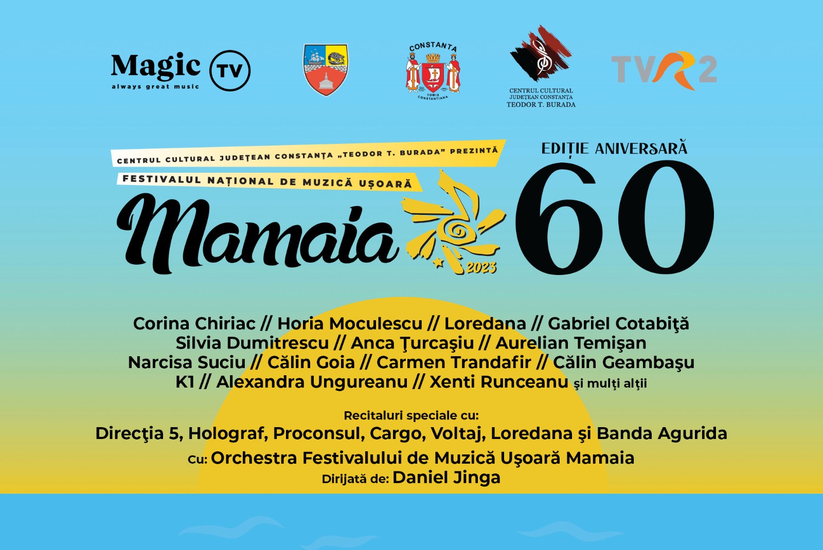 Începe Festivalul Național de Muzică Ușoară Mamaia, ediția aniversară – 60 de ani. Programul complet al evenimentului