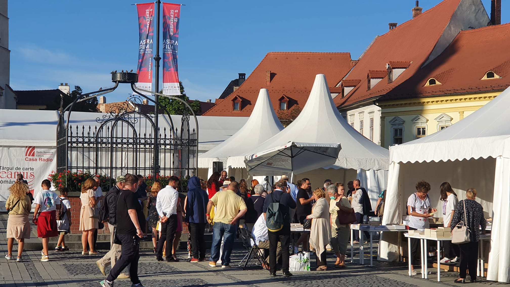 Târgul de Carte Gaudeamus Radio România, ediția Sibiu 2023, 11 – 15 august, Piața Mare