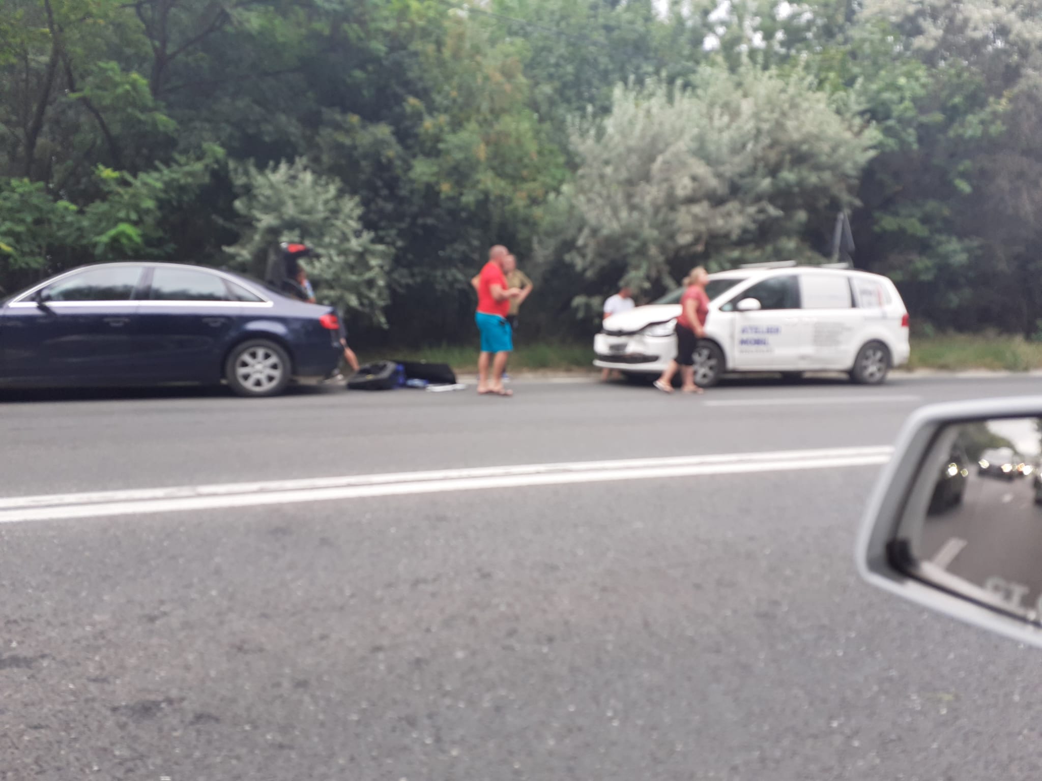 Accident rutier pe DN 39, între localitățile Agigea și Eforie Nord. Trafic restricționat pe o bandă