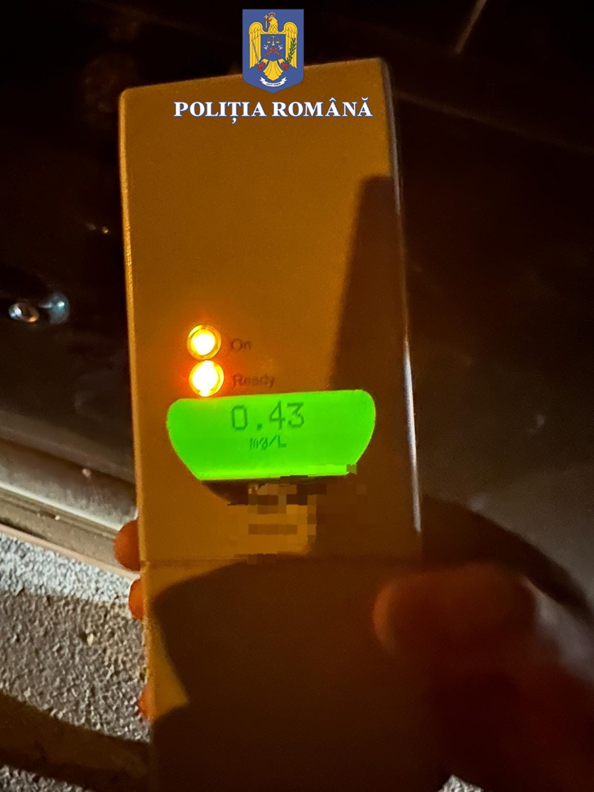 CONSTANȚA: Razie în trafic. Șofer beat și drogat depistat de polițiști