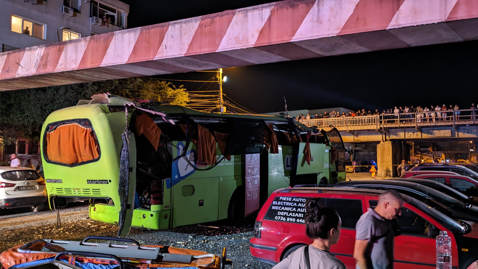 Noi date despre starea răniților din accidentul de aseară din Năvodari