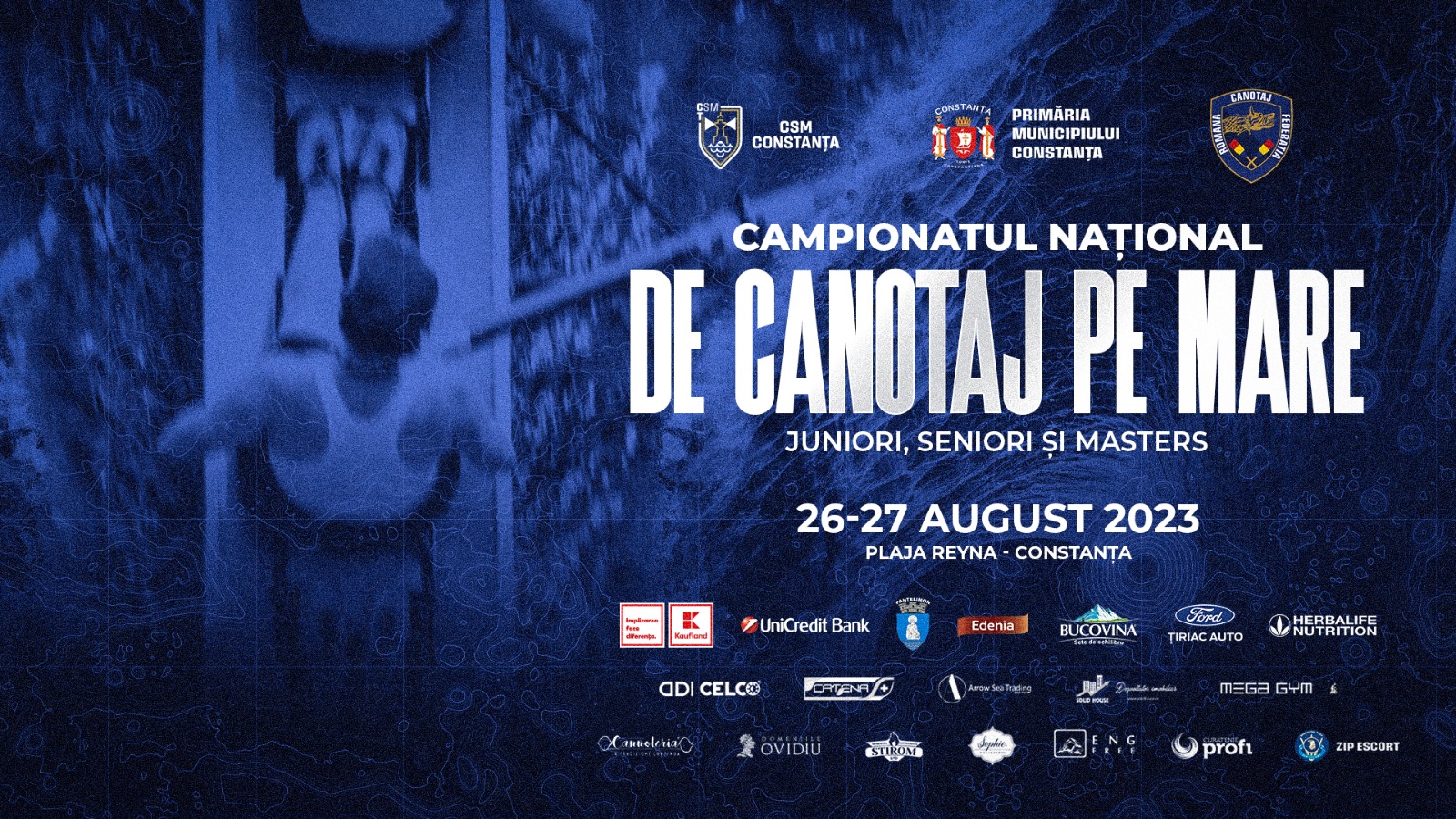 Campionatul Național de Canotaj pe Mare se va disputa la Constanța