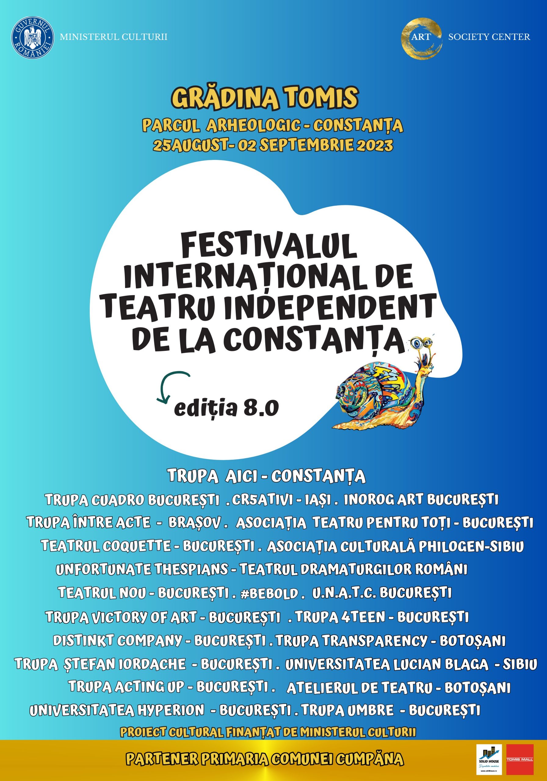 Începe Festivalul Internaţional de Teatru Independent de la Constanţa, ediţia a VIII-a