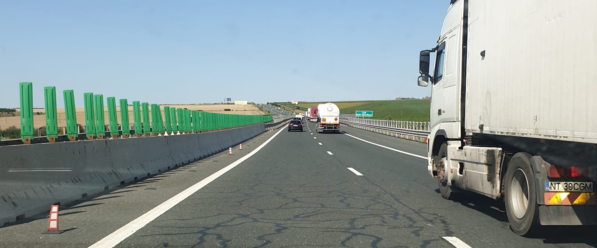 Atenție, șoferi! Trafic deviat pe o porțiune din A2