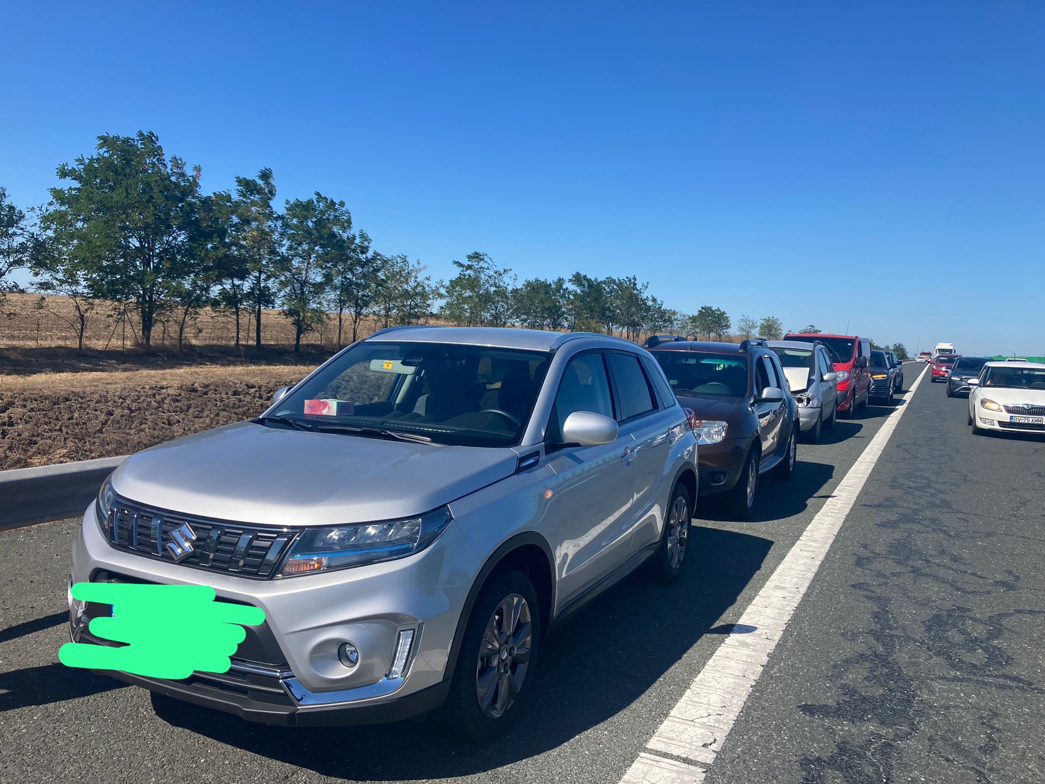 IPJ CONSTANȚA: Trei tamponări, cu 10 mașini implicate, au avut loc pe Autostrada A2