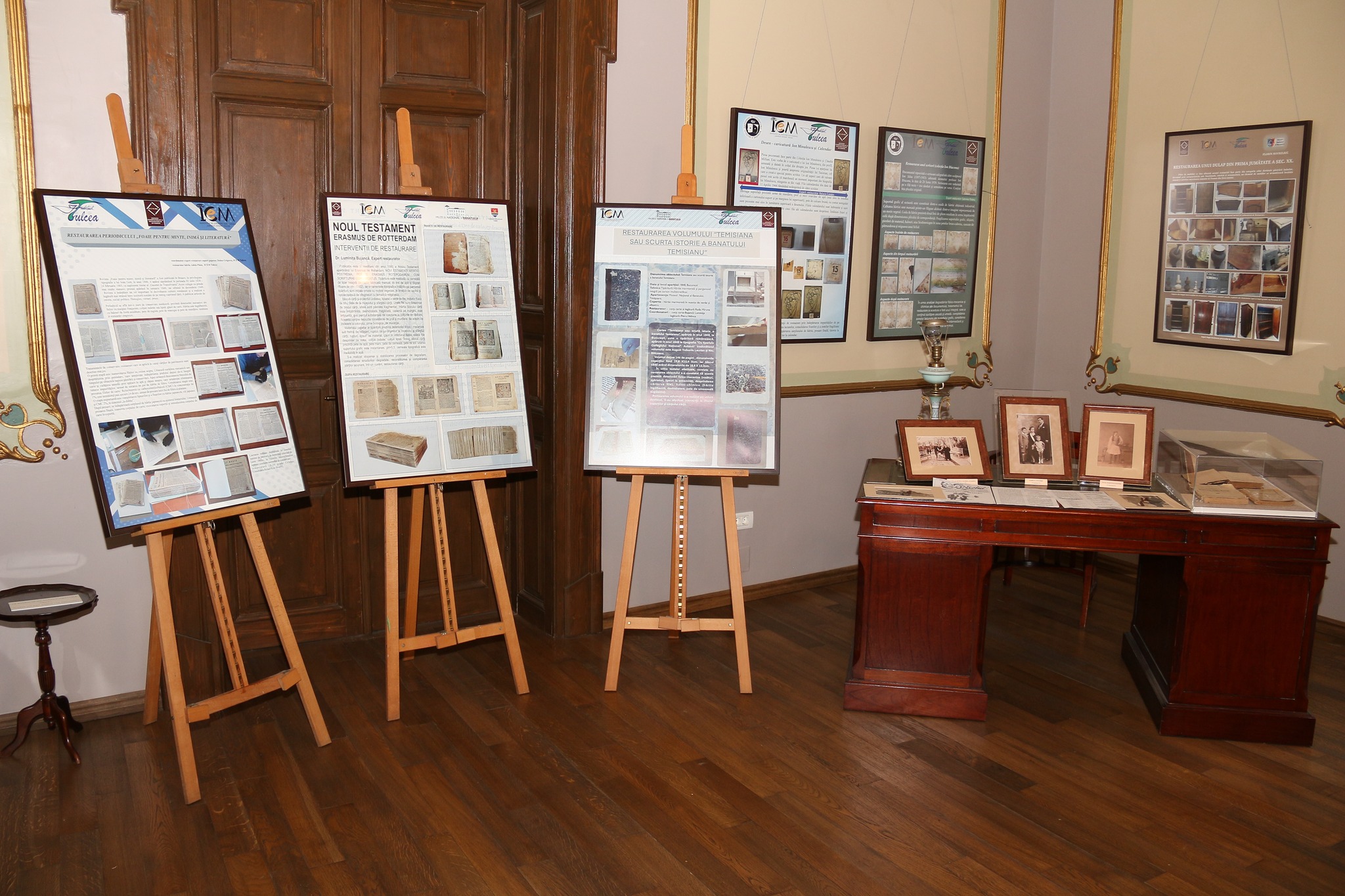 TULCEA: Expoziția ”Restaurarea ilustrată” poate fi vizitată la Casa Avramide
