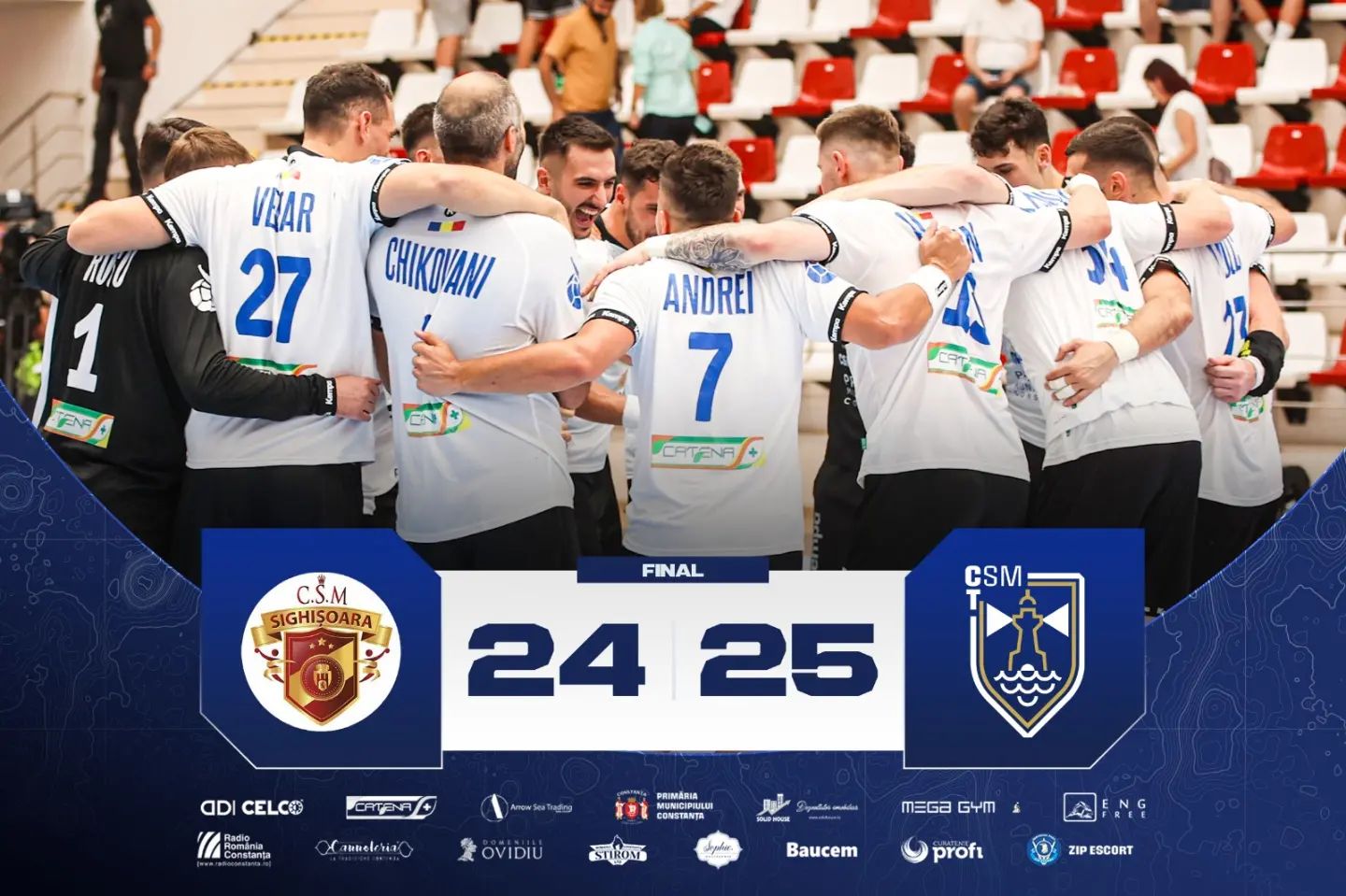Prima victorie pentru CSM Constanța în noul sezon din Liga Zimbrilor