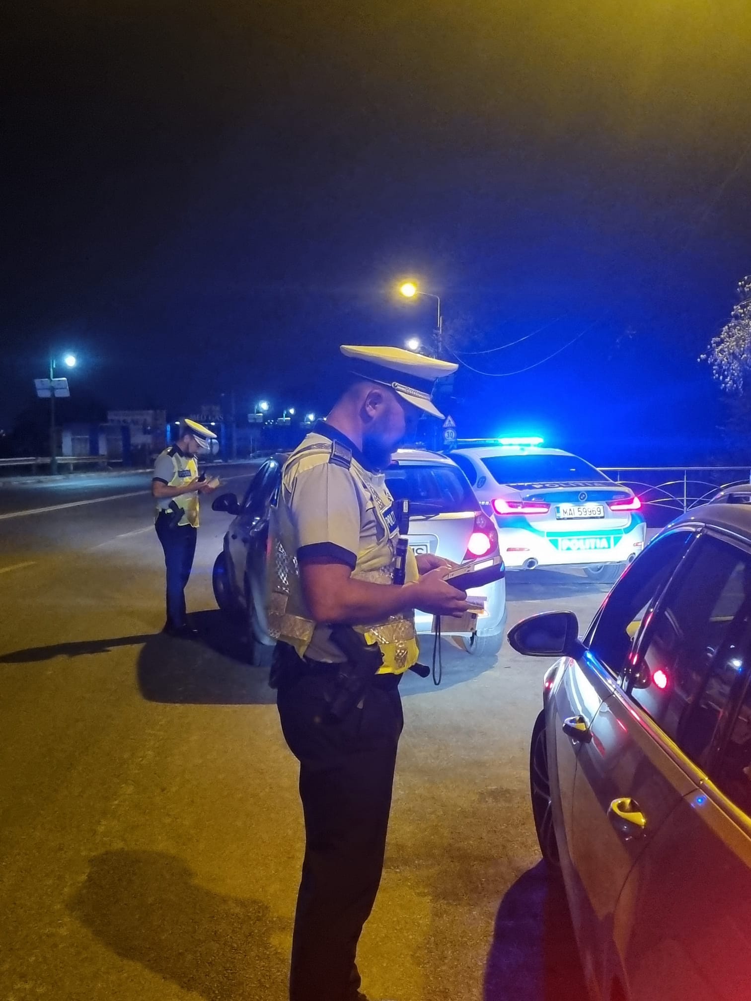 Șoferi băuți și drogați, depistați pe DN 39, lângă 2 Mai și Vama Veche