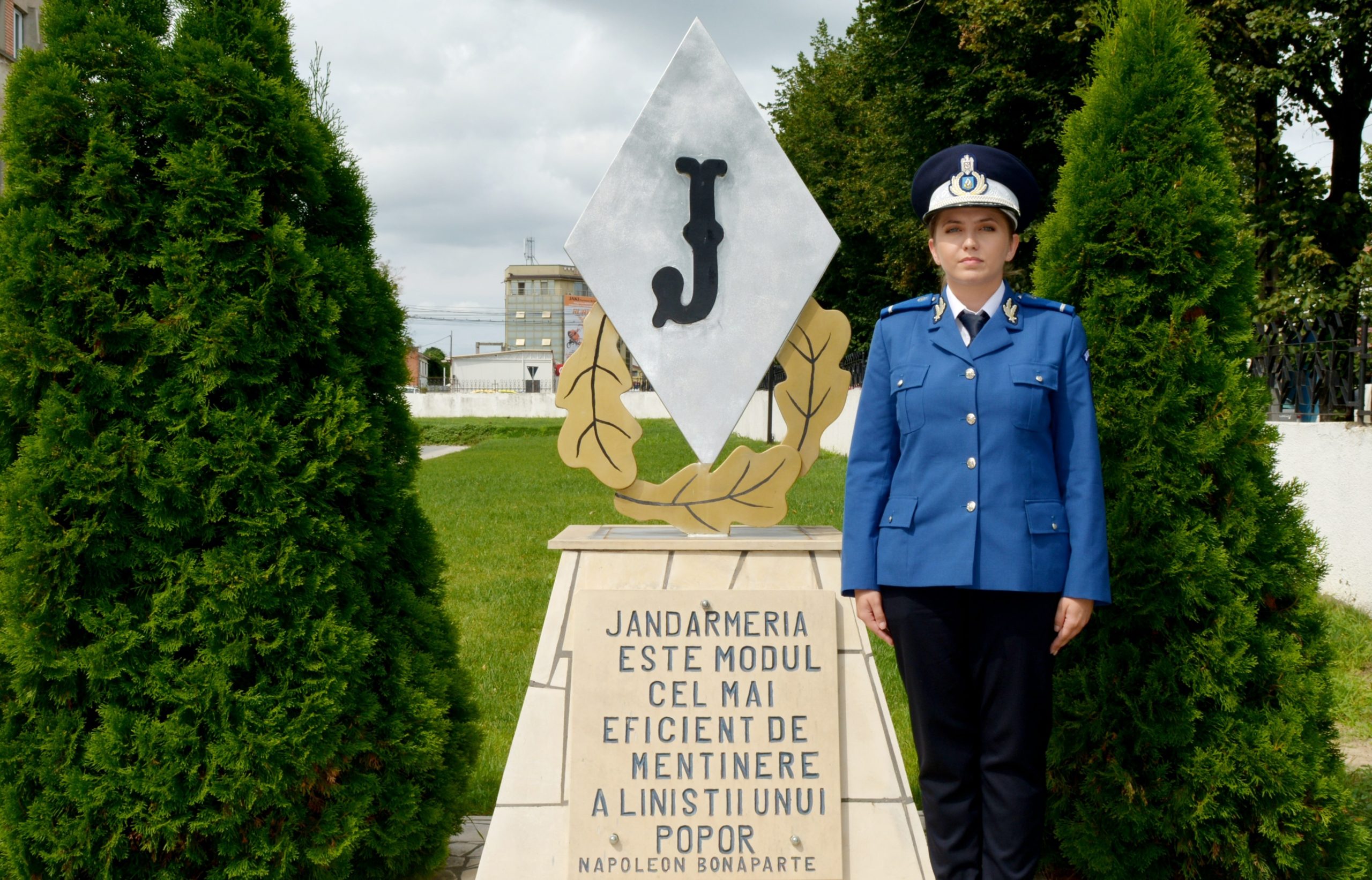 TULCEA: Inspectoratul de Jandarmi Județean are prima femeie comandant de pluton din istoria sa