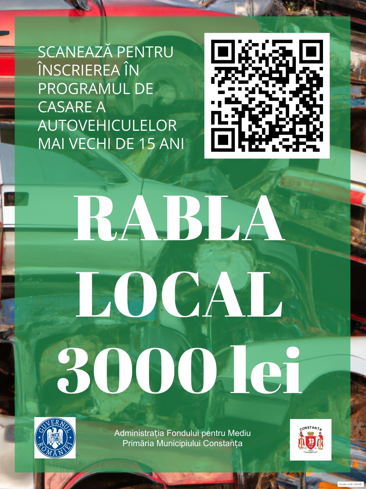 CONSTANȚA: Programul Rabla Local este în desfășurare. Puteți primi 3000 de lei