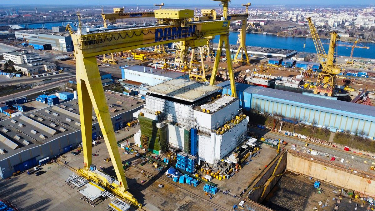 MANGALIA: Amenzi în valoare de peste 71.000 de lei pentru subantreprenorii de la DAMEN SHIPYARDS