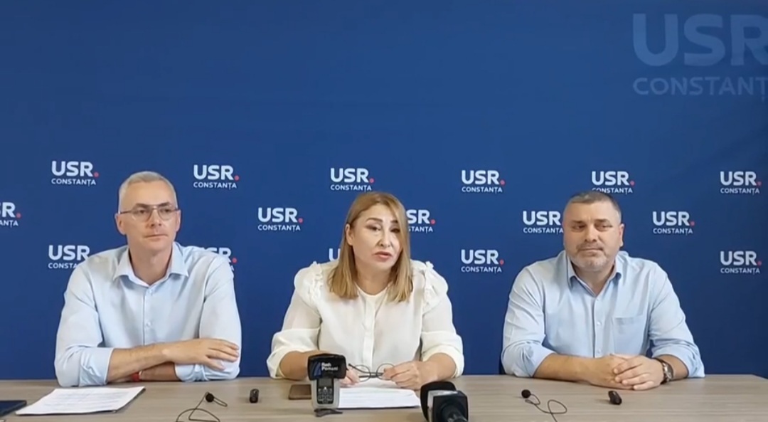CONSTANȚA: Protest USR ”Corupția a ucis din nou!”