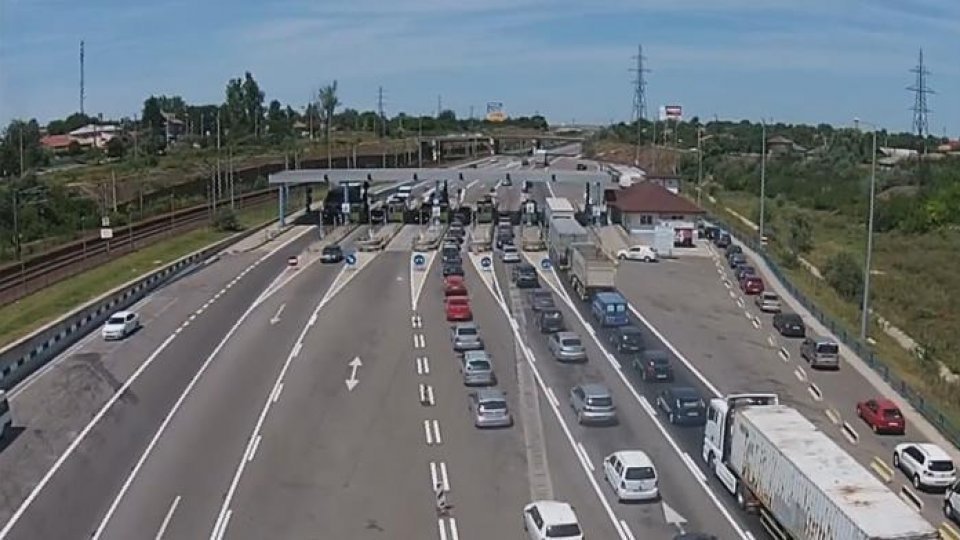 Bbandă suplimentară la stațiile de taxare Fetești, pe Autostrada Soarelui