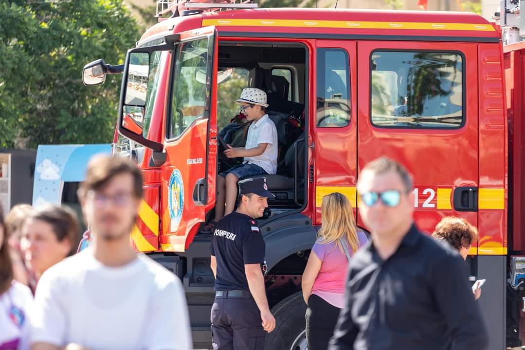 Ziua Porților Deschise este sărbătorită şi de pompierii tulceni