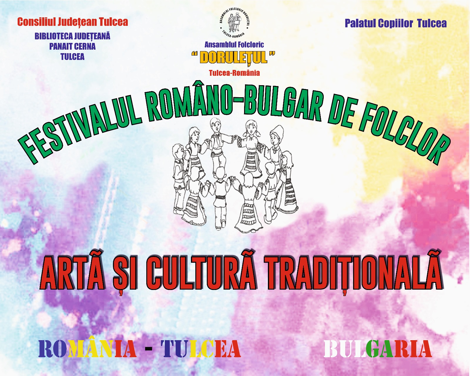 TULCEA: Palatul Copiilor organizează Festivalul de folclor „Ritm și culoare” 2023
