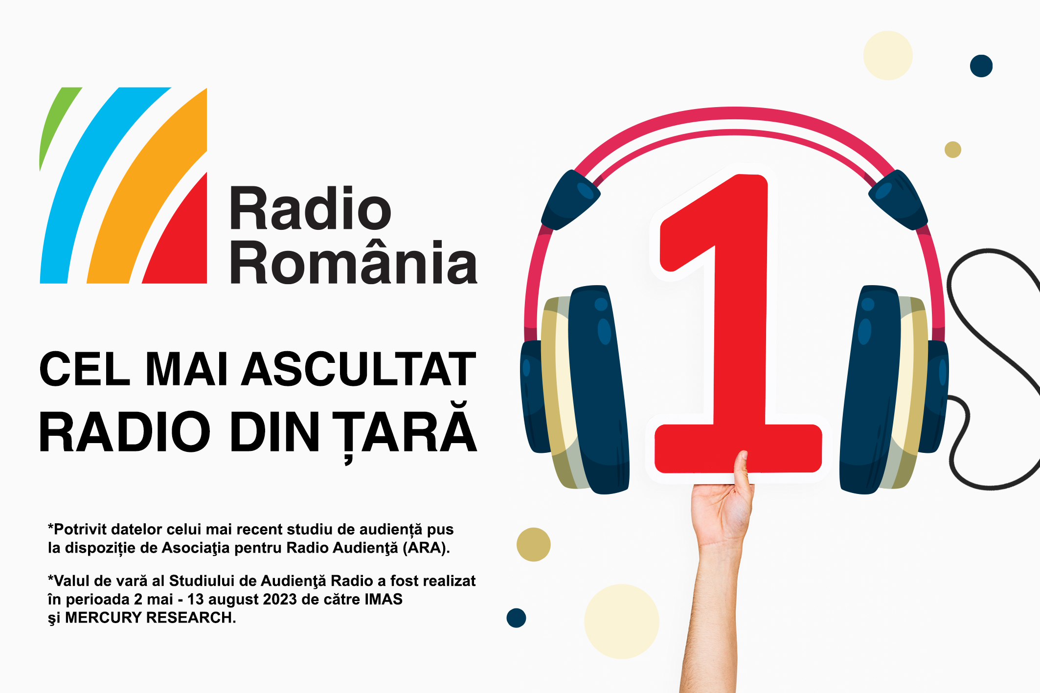 Radio România, sursă zilnică de informare pentru mai mult de trei milioane de ascultători