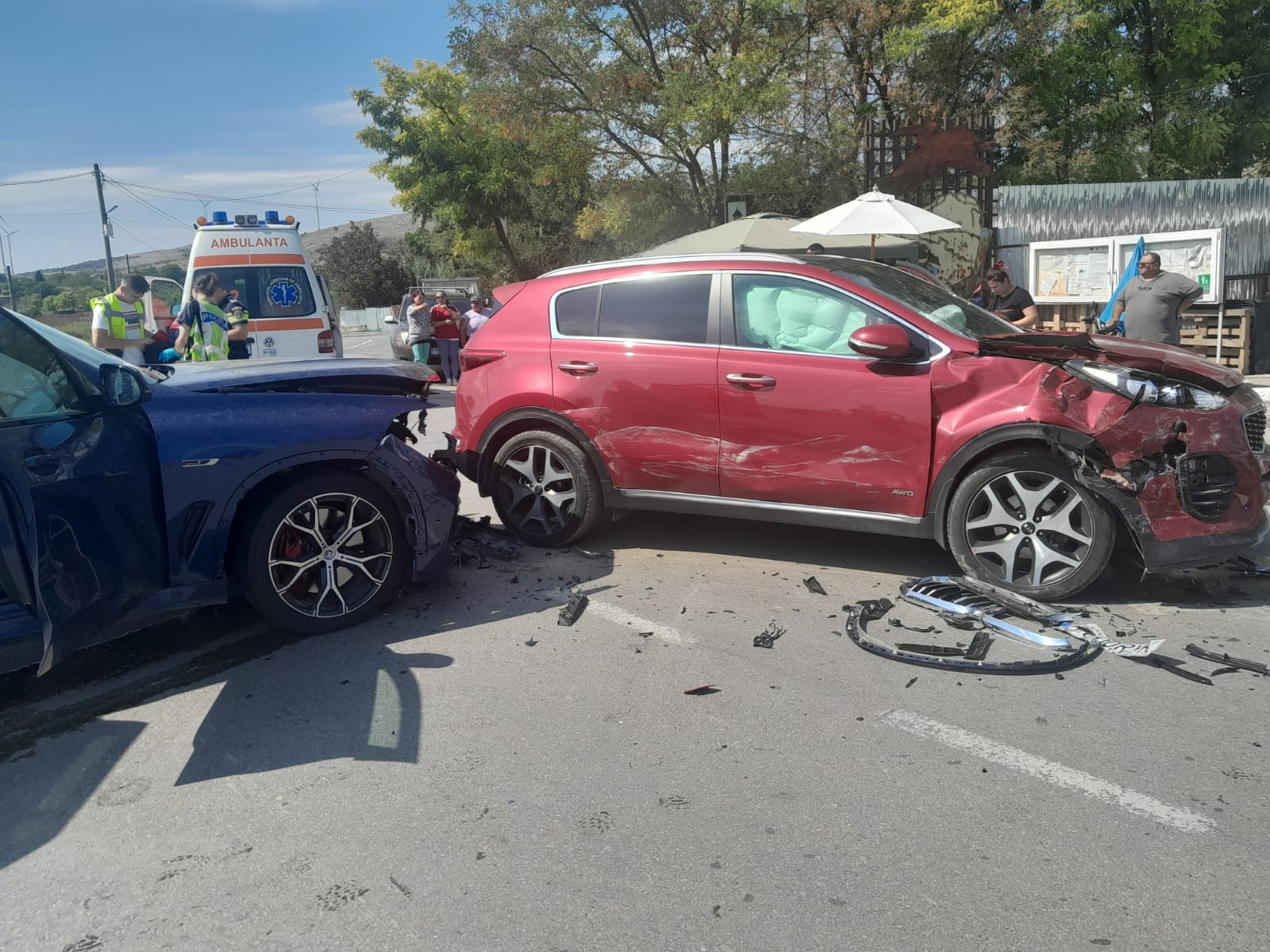 TULCEA: Accident rutier cu o persoană rănită la Agighiol