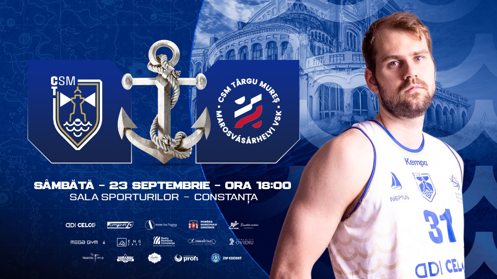 CSM Constanța își dorește un debut cu dreptul în campionat