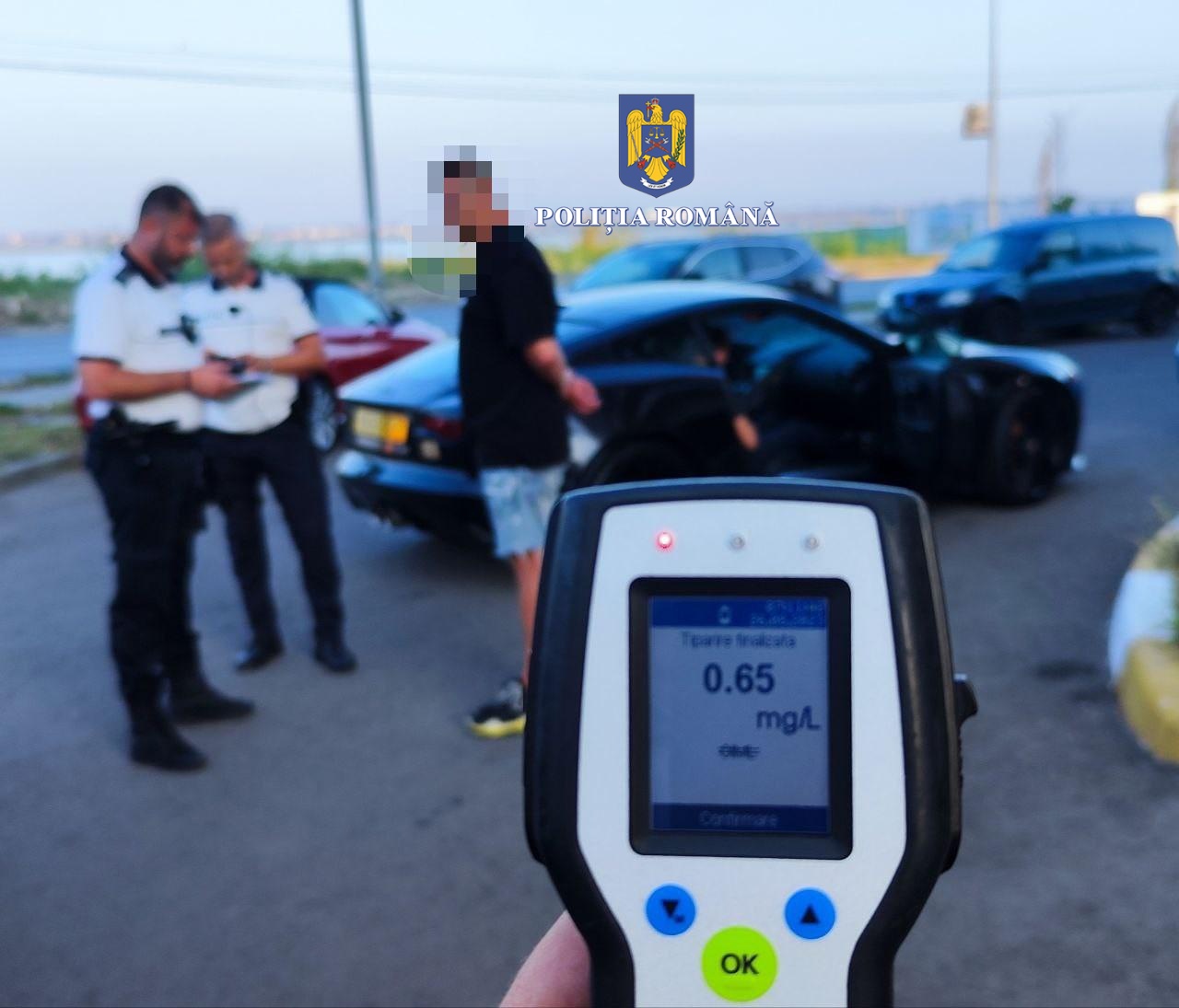 Controale de amploare ale polițiștilor pe șoselele din JUDEȚUL CONSTANȚA: 4.600 de șoferi testați pentru alcool și droguri, în 4 zile