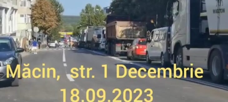 MĂCIN: Protest și astăzi, prin blocarea traficului spre podul de la Brăila. DRDP caută soluții