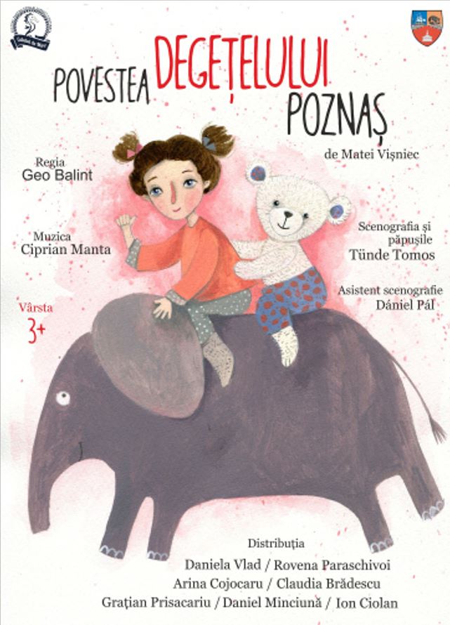 CONSTANȚA: Premiera spectacolului „Povestea degețelului poznaș” la Teatrul pentru Copii și Tineret Constanța „Căluțul de Mare”