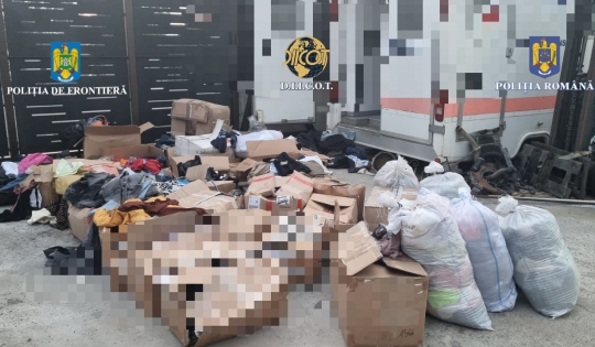 FOTO – VIDEO | Peste 30 de percheziții într-un dosar de contrabandă. Milioane de țigarete din Ucraina și Republica Moldova, introduse în România prin punctele de frontieră din județele Suceava și TULCEA