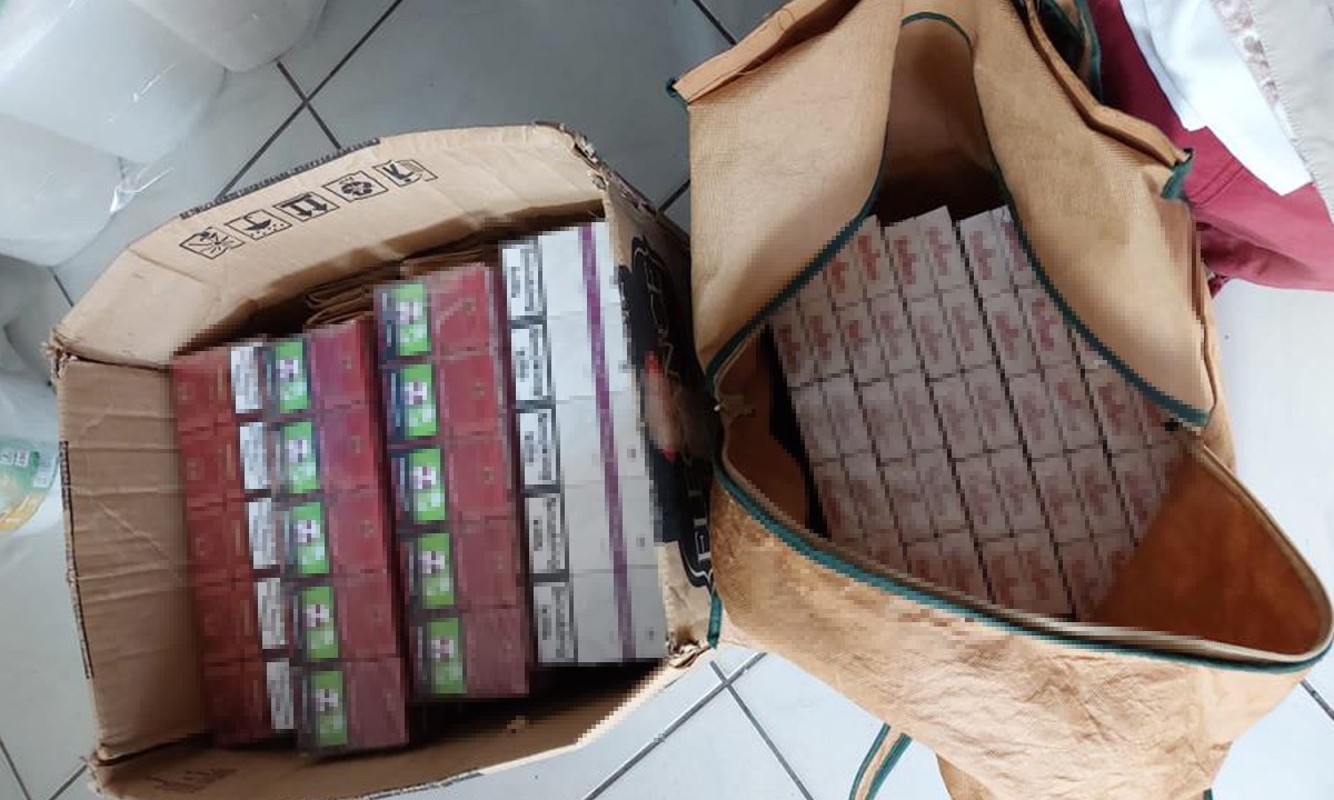 CONSTANȚA, NĂVODARI: Marfă de contrabandă și produse contrafăcute, descoperite de polițiștii de frontieră