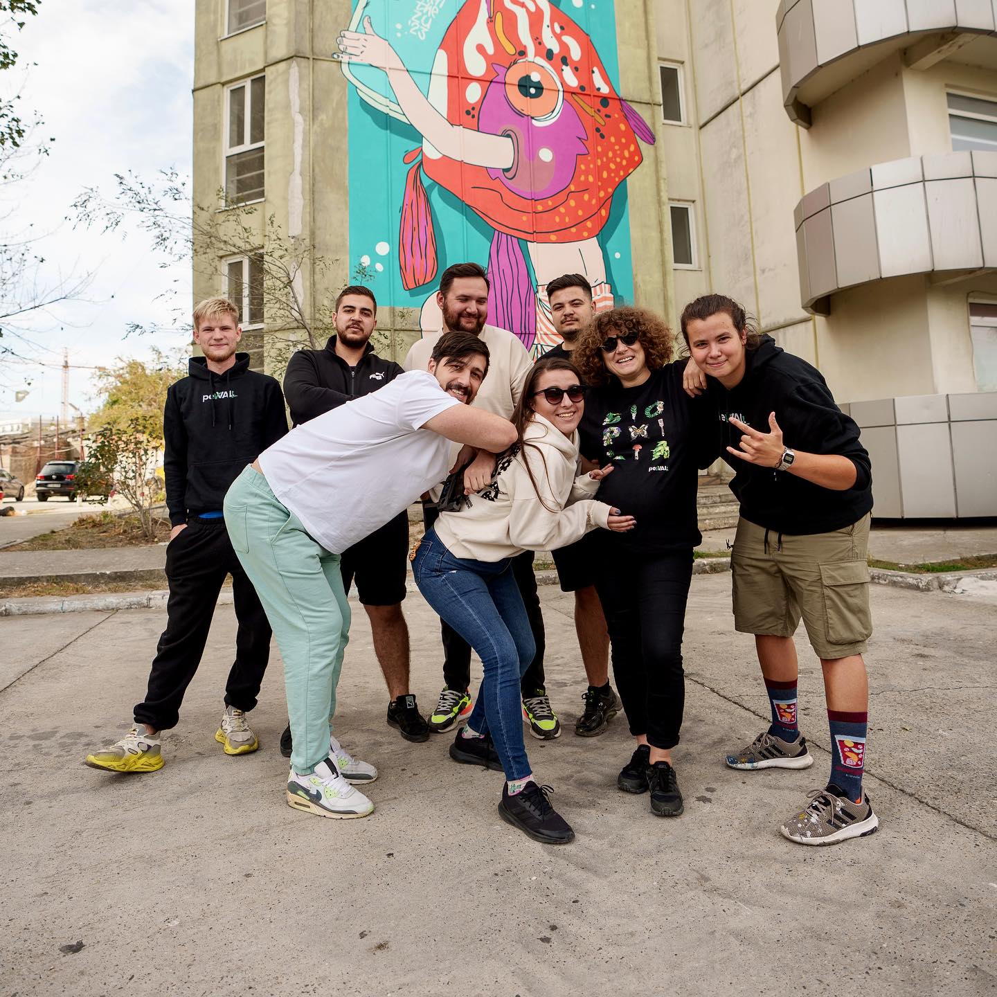 Cea de-a doua ediție a Festivalului de artă urbană “Pe WALL” se încheie astăzi, la Constanța