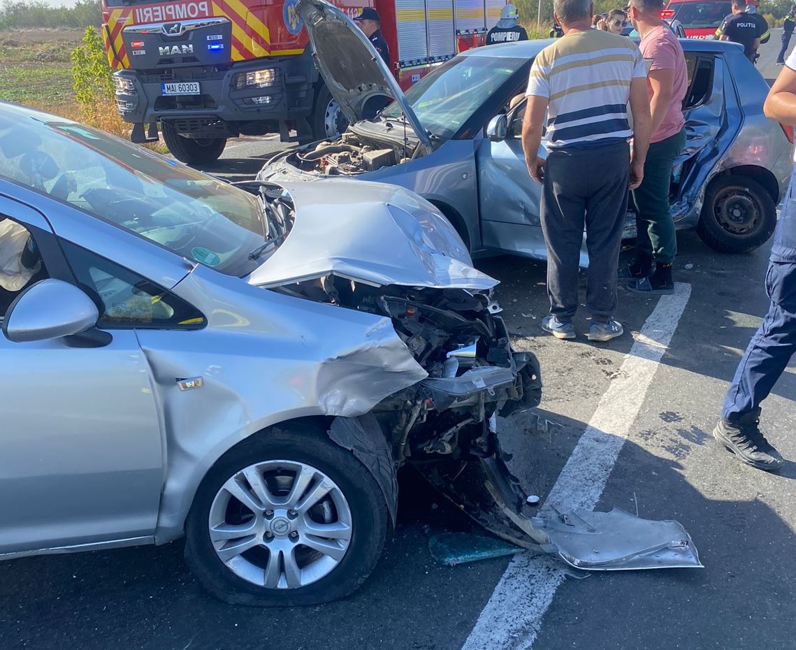 FOTO: Accident rutier lângă Hârșova