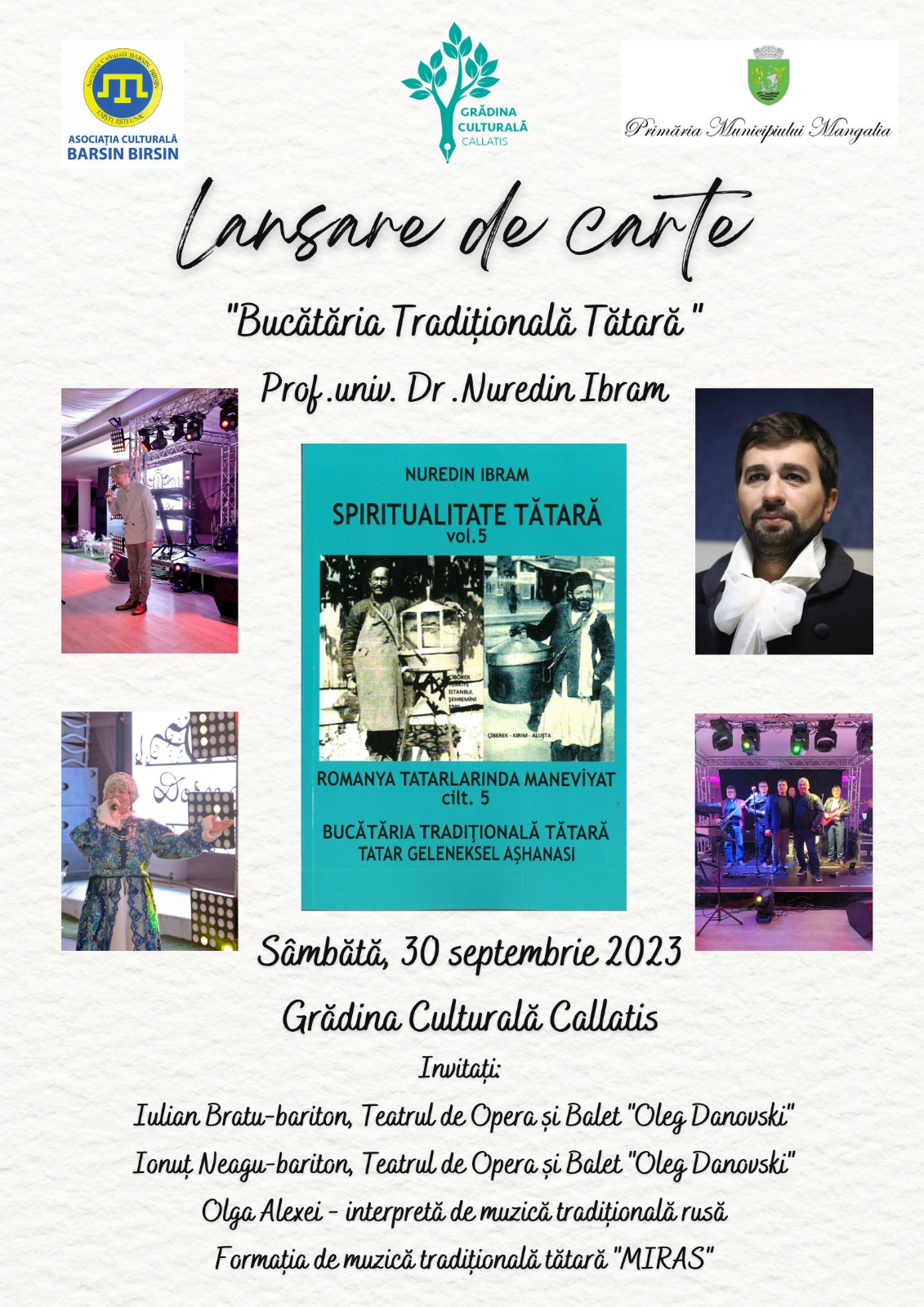 Pasionații de cultură tătară și gastronomie tradițională s-au întâlnit la Mangalia. Lansarea cărții “Bucătăria Tradițională Tătară”