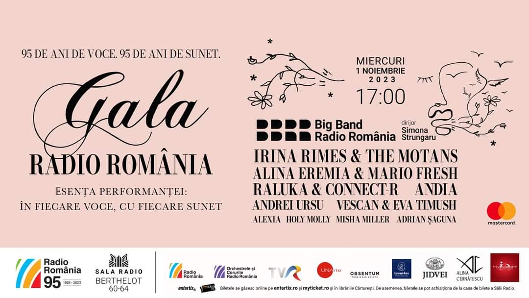 Gala Radio România premiază performanța în 12 categorii