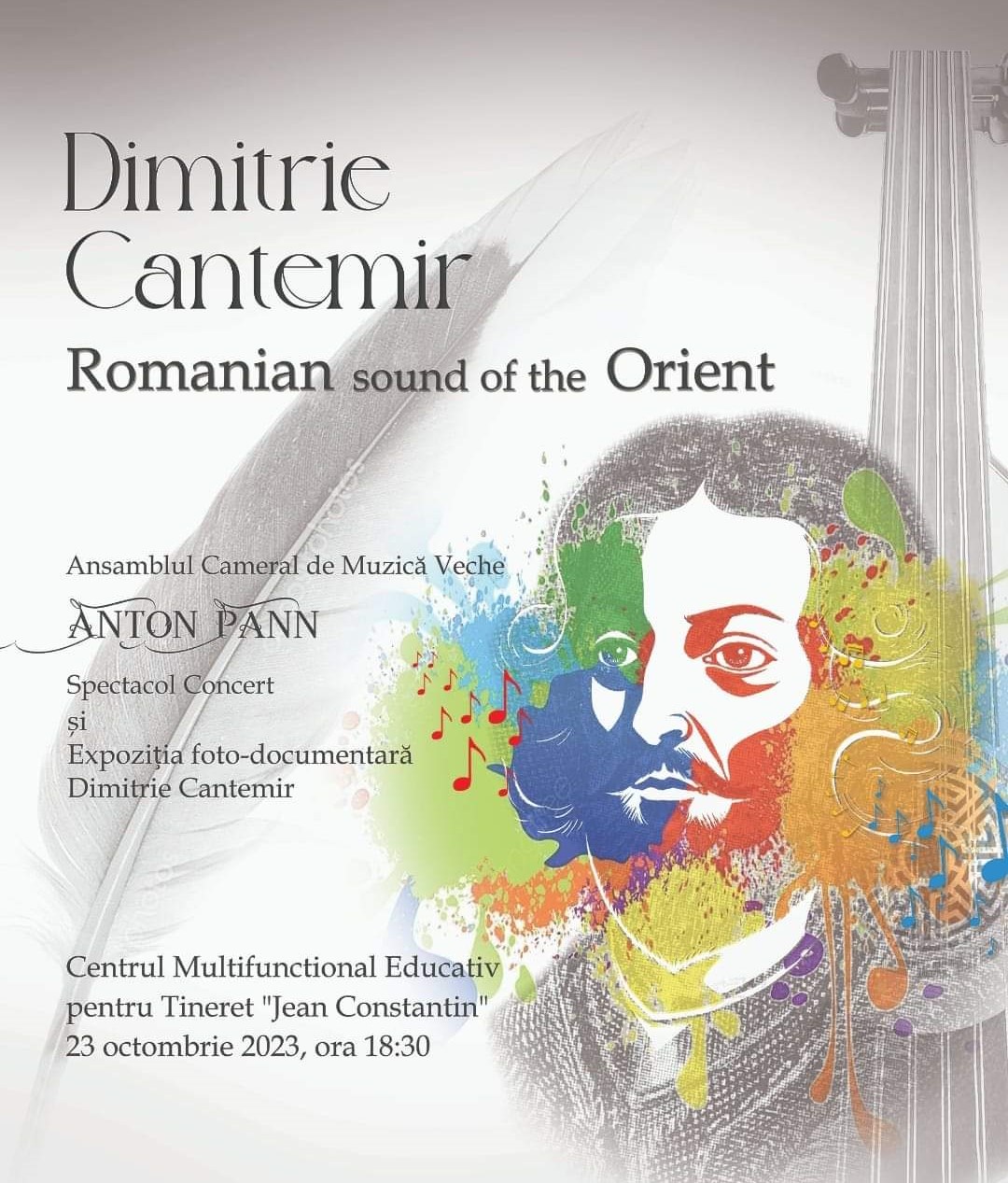 CONSTANȚA: “Dimitrie Cantemir – Romanian sound of the Orient” – concert susținut de Ansamblul Cameral de Muzică Veche ”Anton Pann”