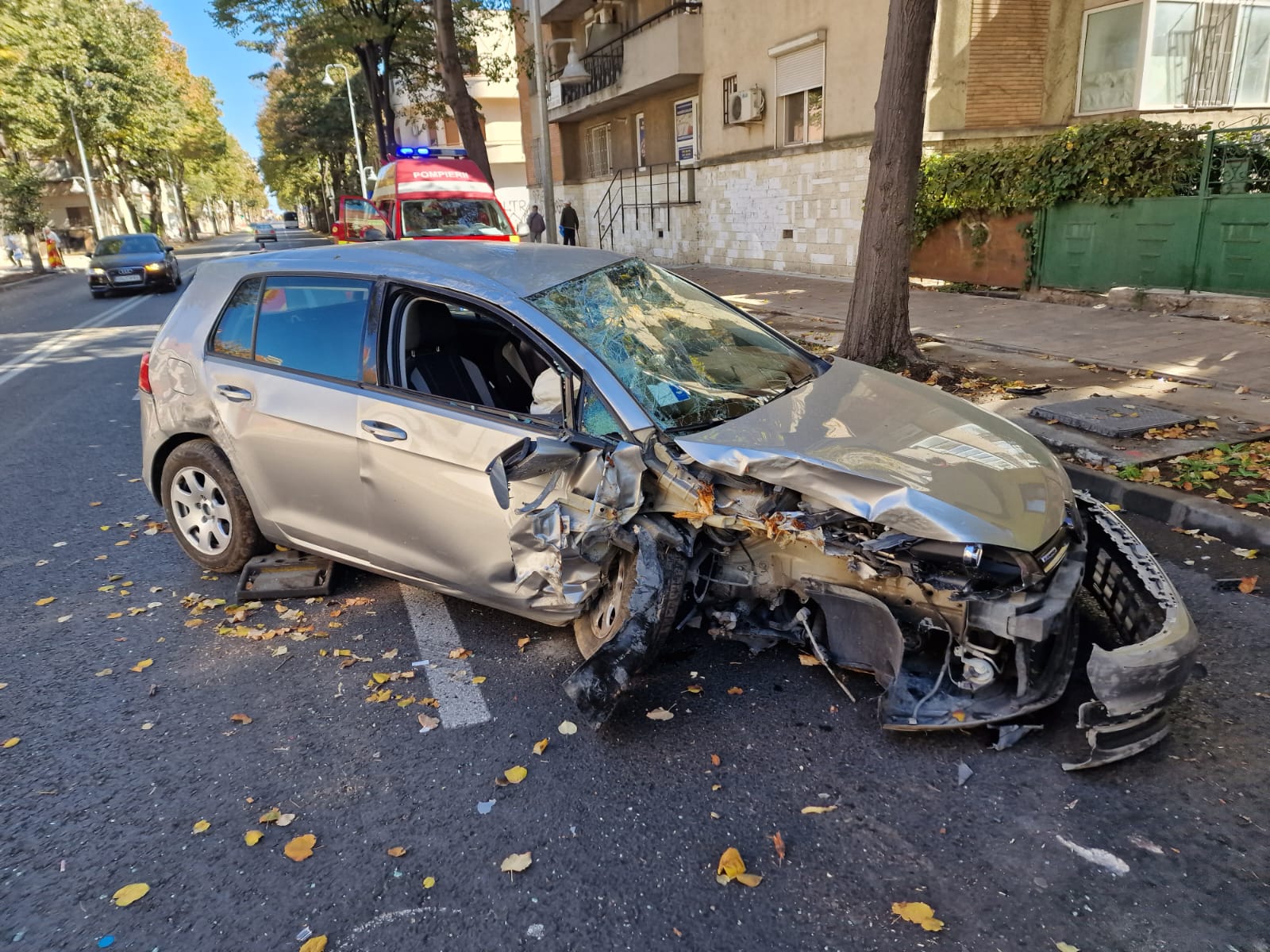 CONSTANŢA: Un bărbat a ajuns la spital în urma unui accident produs pe bulevardul Ferdinand