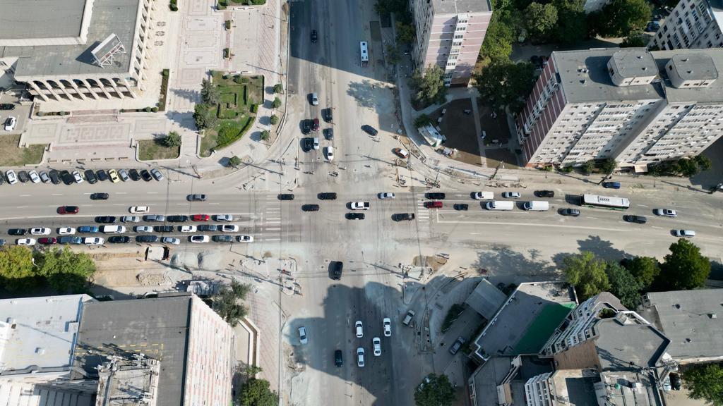 CONSTANȚA: După ”Trocadero”, lucrările se mută în intersecția de la Casa de Cultură