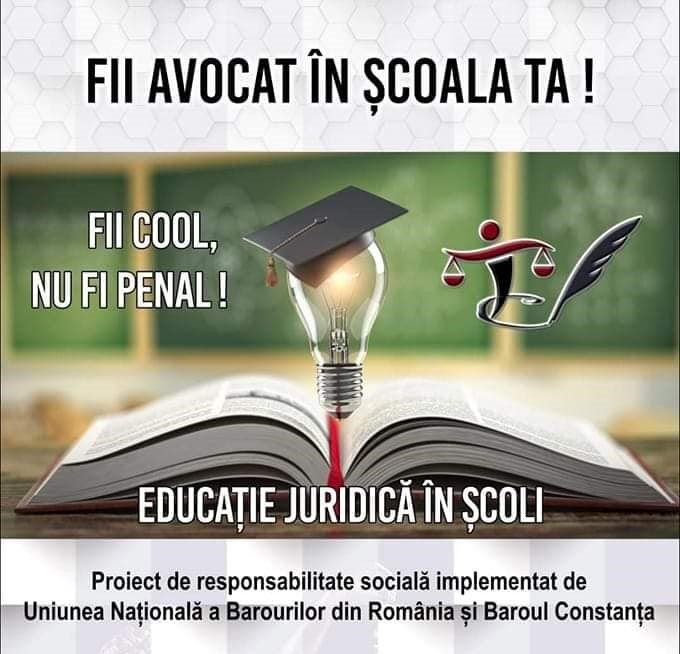TEMA ZILEI la Radio Constanța: Educația juridică în școli, mai necesară ca oricând! Cât de conștienți sunt tinerii de acțiunile care pot atrage răspunderea penală?
