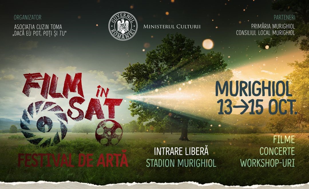 TULCEA: Film în Sat, cel mai mare festival de artă din mediul rural, ajunge, în premieră, în Deltă
