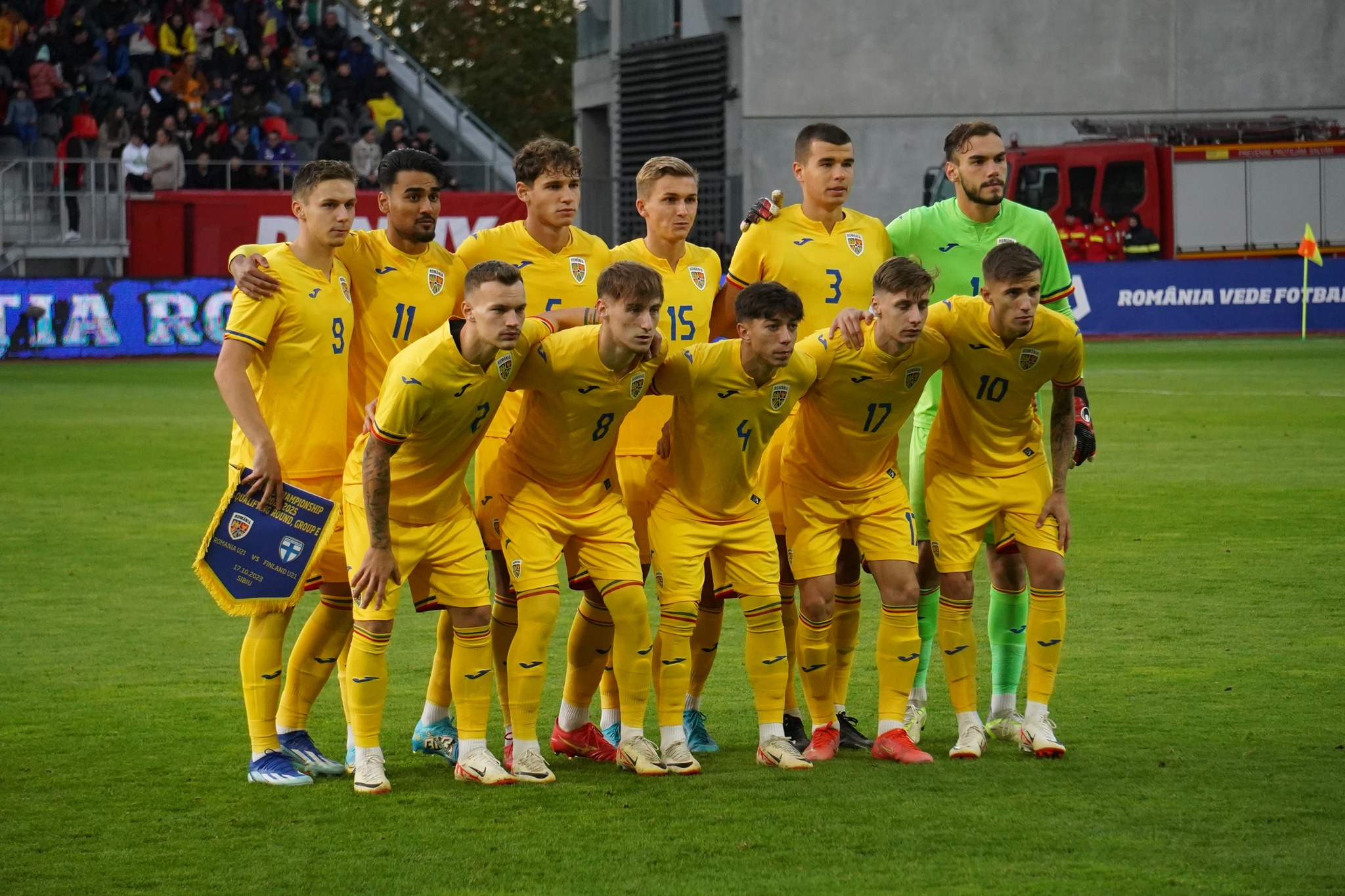 Victorie cu gol marcat în prelungiri pentru naționala de tineret