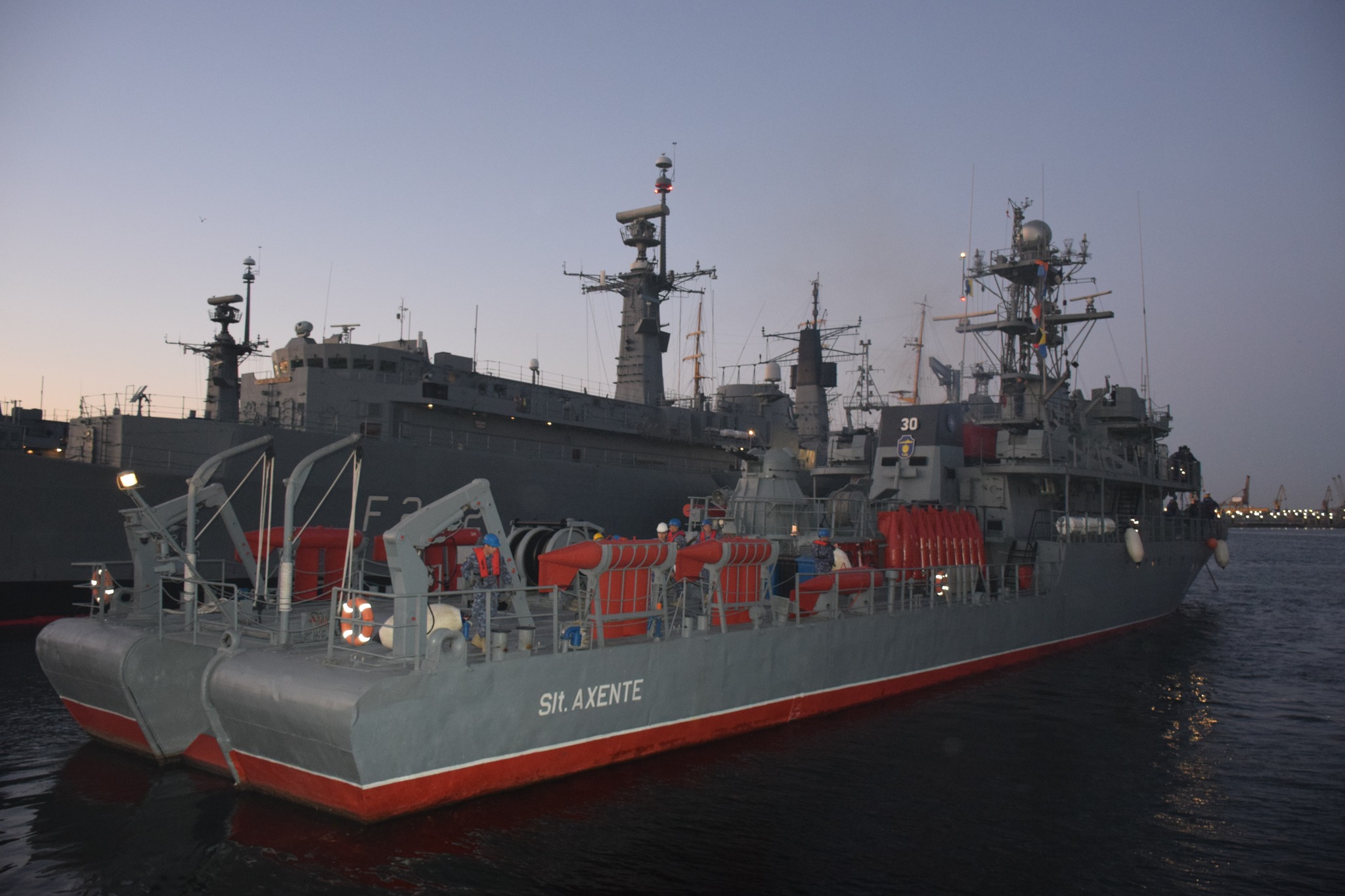 Marinarii militari români participă la Exercițiul multinațional „Breeze 23”
