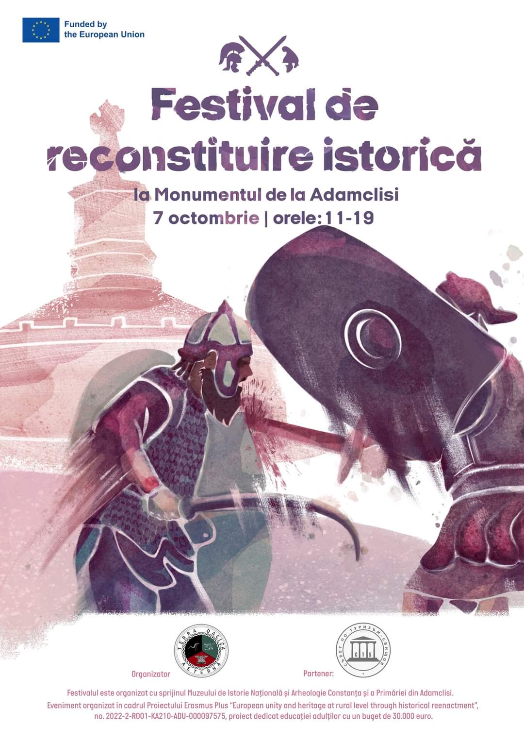 CONSTANȚA: Festival de reconstituire istorică daco-romană la Adamclisi